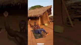 Afrikanischer Bodybuilder Aufgedeckt! 