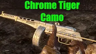HOW TO UNLOCK CHROME TIGER CAMO World first Chrome Tiger camo