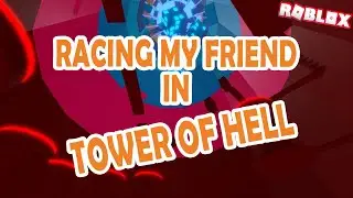 Winner will get 20 R$! | Racing my friend in ROBLOX Tower of Hell
