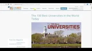 The World's Top 100 Universities
