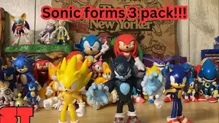 Sonic forms three pack review!!!!