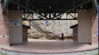 Climbing at Performance Park