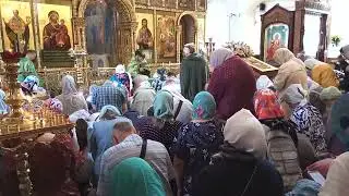 День Святой Троицы и тропарь Пятидесятницы в Тайнинском (Мытищи)