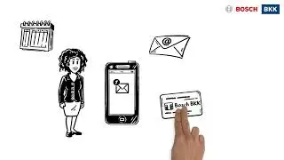 Die Bosch BKK - App und elektronisches Postfach