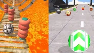 Rolling ball master vs rollance game - big update - new level !!!!!