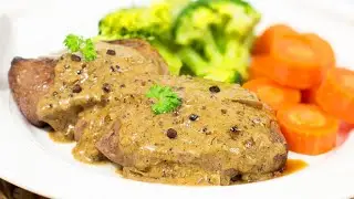 How to make Peppercorn Sauce for Steak - From Scratch 