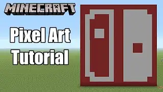 Minecraft Pixel Art Tutorial - Nintendo Switch Logo