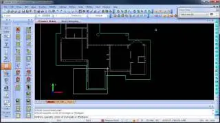 Polygon Selection in Caddie AEC Architecture .dwg software