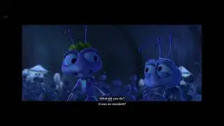 a bug's life : grass hoppers invasion :favortive childhood movie:enjoy