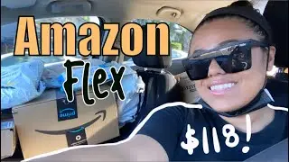 MY FIRST AMAZON FLEX BLOCK! I LIKE IT 😊 