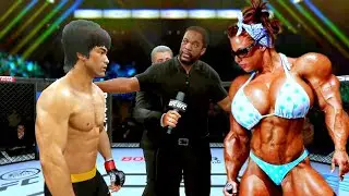 PS5 | Bruce Lee vs. Super Star Muscular Betty (EA Sports UFC 4)
