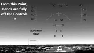 GE F-16 Flight Simulator Demo: Handsfree Landing Experiment 2