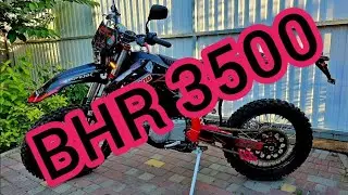 электро-мотокросс. BHR3500 80V92Ah. Готовый к путешествию ..4K