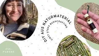 DIY aus Naturmaterialien | Frühling im Wald | Basteln & einfache Bushcraft-Ideen | Kreativ Kinder