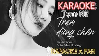 [Karaoke] Trạm Dừng Chân |( Kimmese ft Đen )| Văn Mai Hương COVER cực Ngọt Ngào.