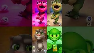 Talking Tom Cat VS Tom Hulk Part 4 #shorts