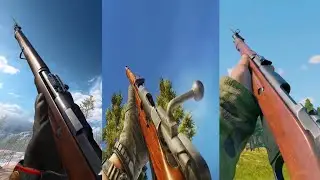 Mosin Nagant Reload Animations In 5 Different Games