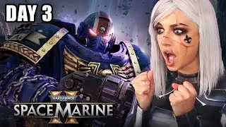 🔴 SPACE MARINE 2 Ending Campaign Today - Day 3 Livestream
