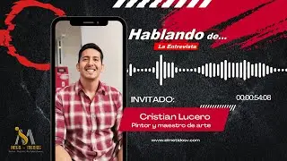 Pintor y maestro, Cris Lucero, expondrá sus pinturas en Taller Studio Arte En Las Manos #Chalchuapa