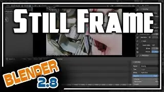 Blender 2.8 Video Editing - Create A Still Frame
