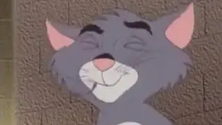 Cat eats mouse (WTPIB)