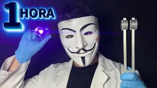 ASMR 1 HORA de Exámenes de Nervios Craneales🧠