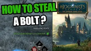 How to Steal a Bolt from a Ranger Feat in Hogwarts Legacy Crossbow Bolt Stealing!