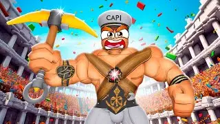 Becoming the ULTIMATE GLADIATOR in ROBLOX