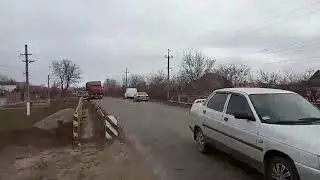 Жители села Вознесенки перекрыли дорогу