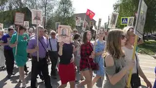 Бессмертный полк, 9 мая 2018 года, г  Почеп