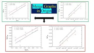 Origin Part 6 | Merging Multiple Graphs in Origin | Young Researchers