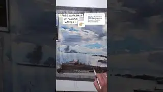 ❤️ Fantastic landscape made in watercolor 🎨