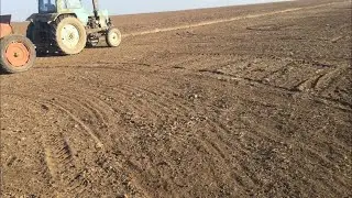 Посев ячменя! Сорт Водограй,21 марта 2022 г.