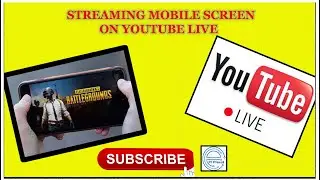 How to stream Mobile screen on YouTube live || Game streaming|| YouTube Live