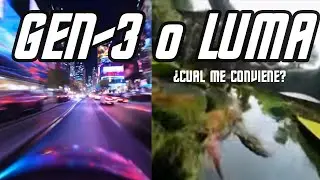 ¡Batalla Épica en Vivo! Luma AI vs Runway Gen-3: ¿Cuál es el MEJOR Generador de Videos con IA 2024?