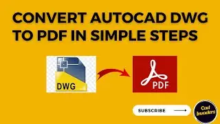 Convert Autocad dwg to Pdf
