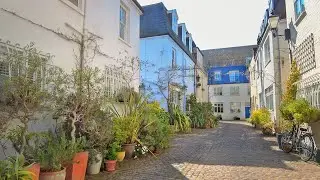 London, England 🏴󠁧󠁢󠁥󠁮󠁧󠁿 London Walk in Quaint Mews in Paddington & Bayswater | 4K 60fps
