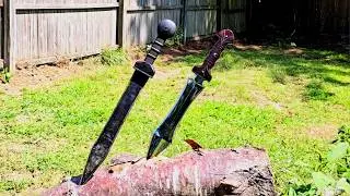 Cold Steel Gladius Machete vs dbad Gladiator