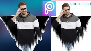 PicsArt triangle pop out effect, PicsArt editing, PicsArt new photo editing style