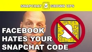 FACEBOOK HATES YOUR SNAPCHAT CODE! (Because it is EXTREMELY Valuable!)
