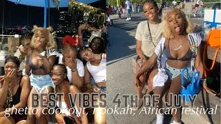 HAD A COOKOUT IN THE CITY; hookah, hip battle, african festival, double dutch, tarJ run