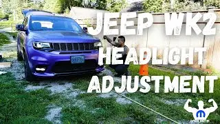 jeep grand cherokee headlight adjustment