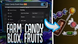 [🎁GIFT] Blox Fruits SCRIPT - Auto Farm Candy, Farm One Island! (Mobile & PC) NO KEY 2024