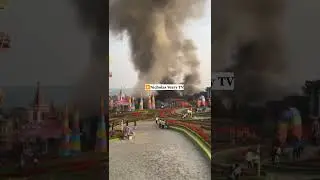 Taman bunga new celosia semarang mengalami kebakaran