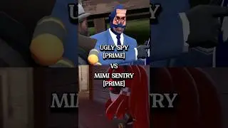 UGLY SPY [PRIME] VS MIMI SENTRY [PRIME] #tf2 #vs #meme #teamfortress2 #edit #spy #mimisentry #memes