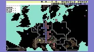 Theatre Europe NATO Victory - Classic Wargame of WW3 - Games of Commodore 64