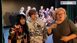 Спектакль "Гость Х" на русском жестовом языке. Комитет по культуре СПб. СПб театр глухих #спб #deaf