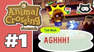 Let's Play: Animal Crossing Gamecube in 2021 (Episode 1: New Town)