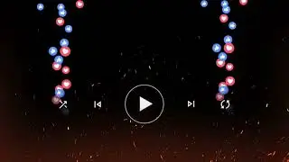 1minute audio visualizer black screen video music player effects editing KineMaster