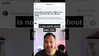 Justin Bieber's $1.3M Bored Ape NFT now worth $69K